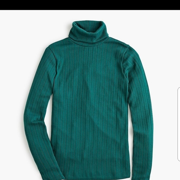 J. Crew Sweaters - J Crew Ribbed-knit Turtleneck Sweater S
